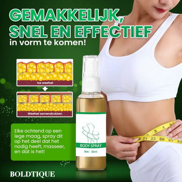 Wat dacht je van slechts 1 Boldtique™ Anti-cellulitis Body Shaper Spray voor slechts €9,99?