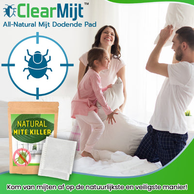 ClearMijt™ All-Natural Mijt Dodende Pad