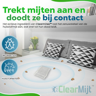 ClearMijt™ All-Natural Mijt Dodende Pad