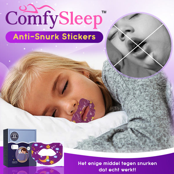 ComfySleep™ Anti-Snurk Stickers