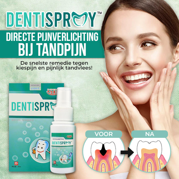 DentiSpray™ Directe Pijnverlichting bij Tandpijn