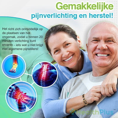 Voeg 2 HealthPlus™ Pijnbestrijding Kruis Armband Toe Aan Je Bestelling Voor 75% Korting!