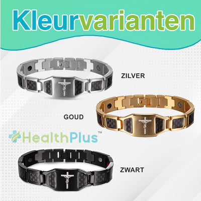 Voeg 2 HealthPlus™ Pijnbestrijding Kruis Armband Toe Aan Je Bestelling Voor 75% Korting!