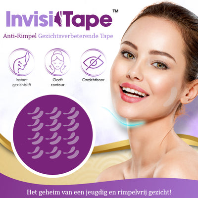 InvisiTape™ Anti-Rimpel Gezichtsverbeterende Tape