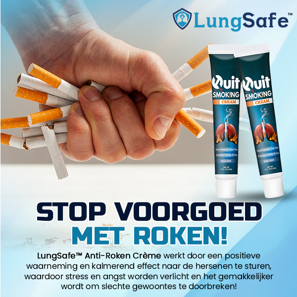 LungSafe™ Anti-Roken Crème