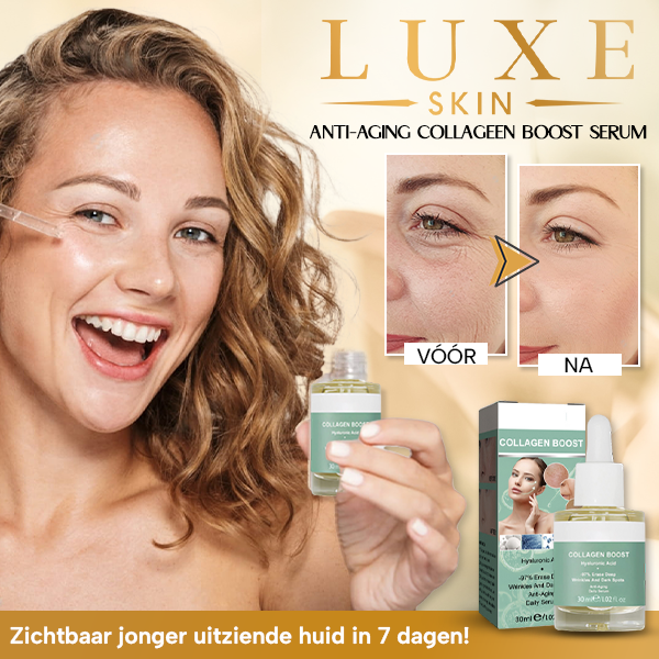 LuxeSkin™ Anti-Aging Collageen Boost Serum