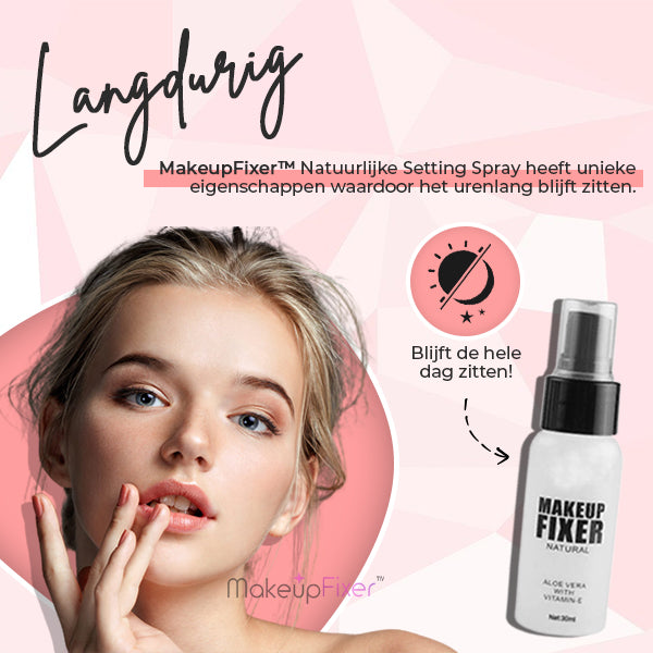 MakeupFixer™ Natuurlijke Setting Spray