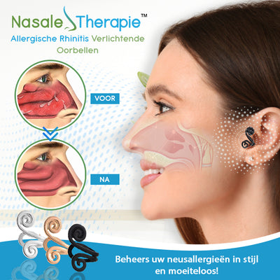 NasaleTherapie™ Allergische Rhinitis Verlichtende Oorbellen