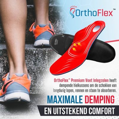 OrthoFlex™ Premium Voet Inlegzolen