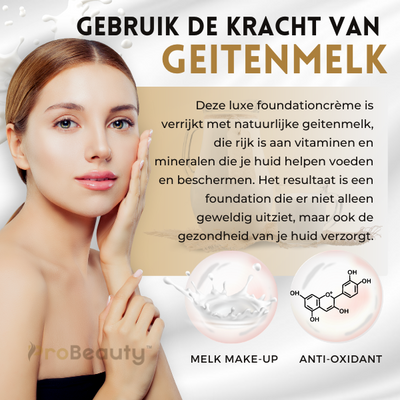 ProBeauty™ Geitenmelk Foundation Crème