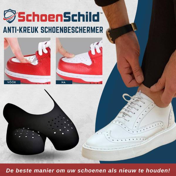 SchoenSchild™ Anti-Kreuk Schoenbeschermer