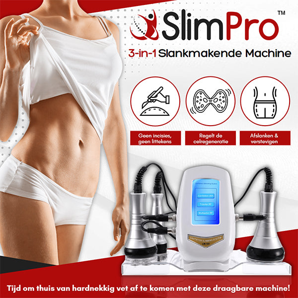 Wat dacht u van nog één set van de SlimPro™  3-in-1 Slankmakende Machine voor het hele lichaam voor slechts €‎199?