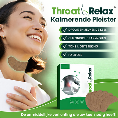 ThroatRelax™ Kalmerende Pleister