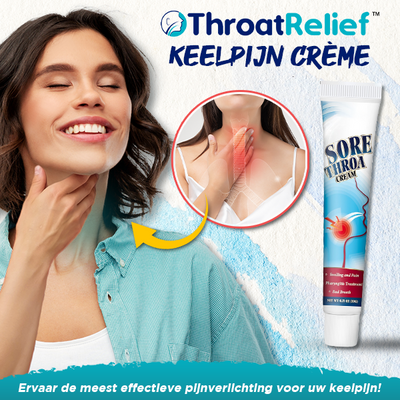 ThroatRelief™ Keelpijn Crème
