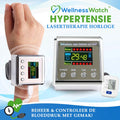 WellnessWatch™ Hypertensie Lasertherapie Horloge