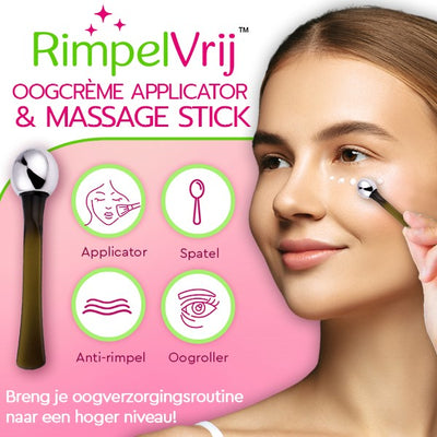 RimpelVrij™ Oogcrème Applicator & Massage Stick
