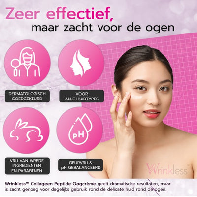 Wrinkless™ Collageen Peptide Oogcrème